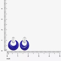 Liz Claiborne Doorknocker Womens Hypoallergenic Drop Earrings