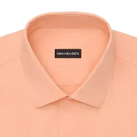 Van Heusen Everyday Defense Mens Regular Fit Stretch Fabric Wrinkle Free Long Sleeve Dress Shirt