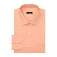 Van Heusen Everyday Defense Mens Regular Fit Stretch Fabric Wrinkle Free Long Sleeve Dress Shirt