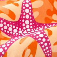 Outdoor Oasis Starfish Reef Beach Towels