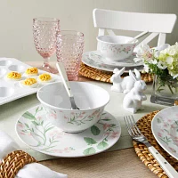 Martha Stewart Kimberly Floral 12-pc. Ceramic Dinnerware Set