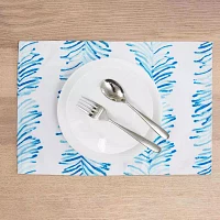 IZOD Seagrass Stripe 4-pc. Placemats