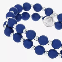 Liz Claiborne Matte Round Stretch Bracelet