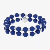 Liz Claiborne Matte Round Stretch Bracelet