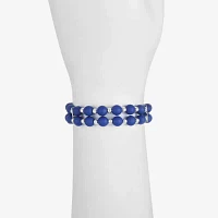 Liz Claiborne Matte Round Stretch Bracelet