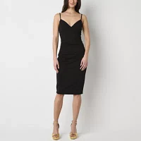 Emerald Sundae Womens Sleeveless Bodycon Dress Juniors