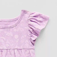 Okie Dokie Baby Girls Short Sleeve Bodysuit