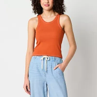 a.n.a Womens U Neck Sleeveless Tank Top