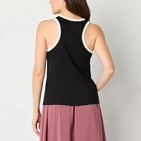 Stylus Womens Scoop Neck Sleeveless Tank Top
