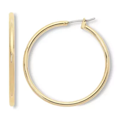 Mixit Hypoallergenic Gold Tone Hoop Earrings