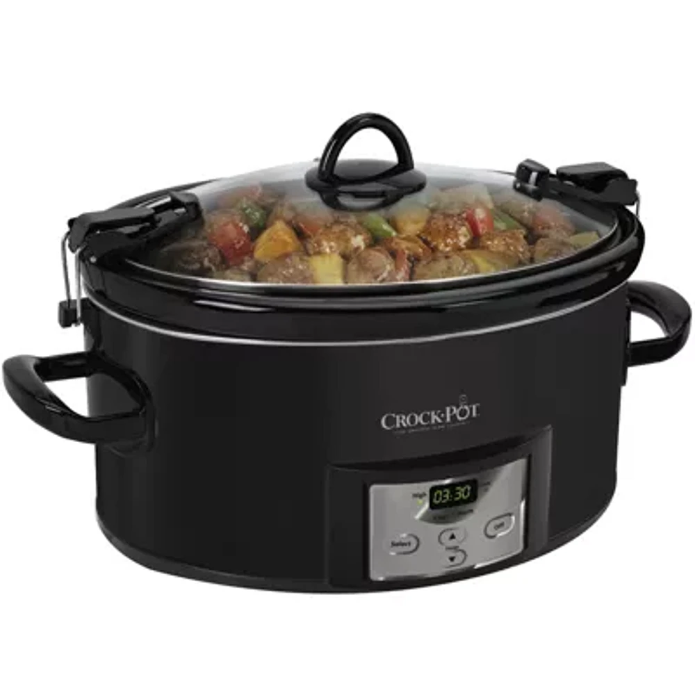 Crock-Pot® Cook & Carry Countdown® 7-qt. Slow Cooker