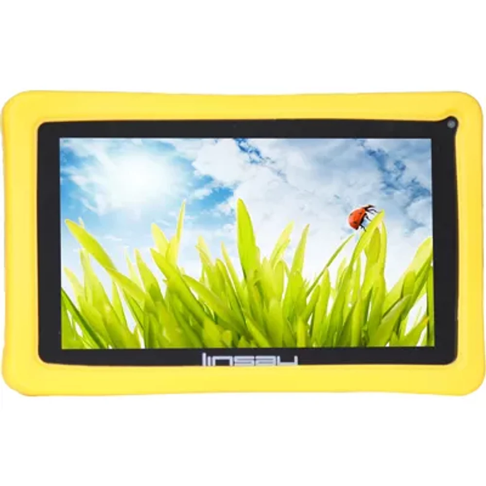 7" Quad Core 2GB RAM 32GB Storage Android 12 Tablet with Kids Defender Case