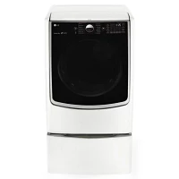 LG ENERGY STAR®  7.4 cu. ft. Ultra Large Smart Wi-Fi Enabled High-Efficiency Gas SteamDryer™ with SteamSanitary™ TurboSteam™