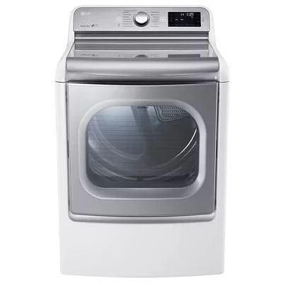 LG 9.0 cu. ft. Mega Large Capacity Turbo Steam™ Dryer with Easy Load™ Door