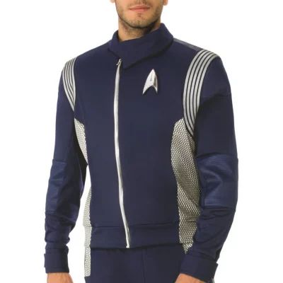 Star Trek Discovery Silver Science Uniform 2-Pc. Mens Costume