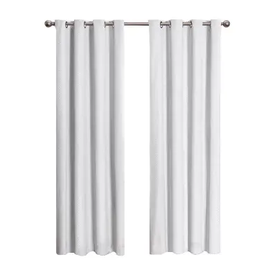 Eclipse Cassidy Grommet Top Blackout Single Curtain Panels