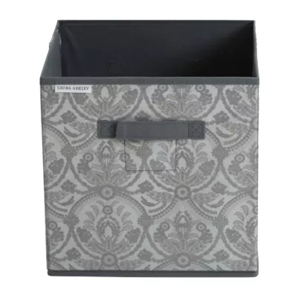 Kennedy International Square Grey Fabric Storage Boxes