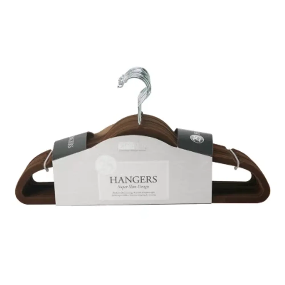 Kennedy International Slim Flocked 25-pc. Hangers