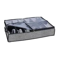 Kennedy International U-T-Bed Shoe Box 12pr Underbed Storage