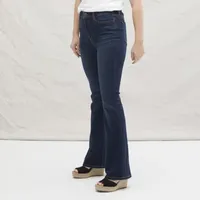 a.n.a Womens High Rise Flare Jean