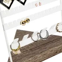 Honey-Can-Do Earrings And Rings Jewelry Organizer