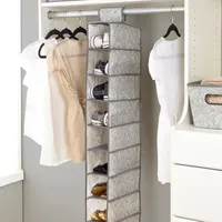 Kennedy International 10 Shelf 10-Shelf Shoe Rack