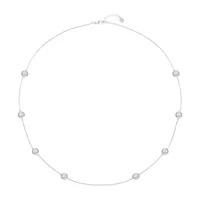 Monet Jewelry Silver Tone Strand Necklace
