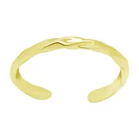 Itsy Bitsy 14K Gold Over Silver Sterling Silver Toe Ring
