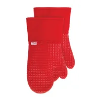 T-Fal Silicone Waffle 2-pc. Oven Mitt