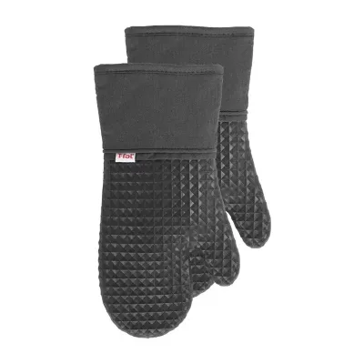 T-Fal Silicone Waffle 2-pc. Oven Mitt