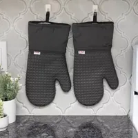 T-Fal Silicone Waffle 2-pc. Oven Mitts