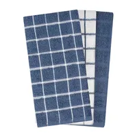 Ritz Terry Check Federal 3-pc. Kitchen Towel