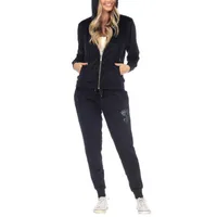 White Mark Adjustable Waist 2-pc. Track Suit