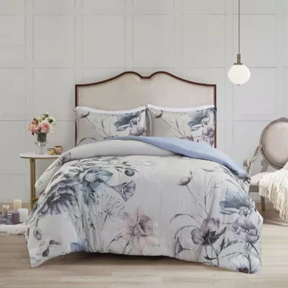 Madison Park Gisele 3-pc. Floral Duvet Cover Set