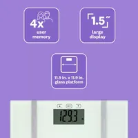 Conair Modern Digital Display Bathroom Scale