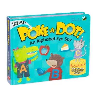 Melissa & Doug Poke A Dot Alphabet Eye Spy Activity Book