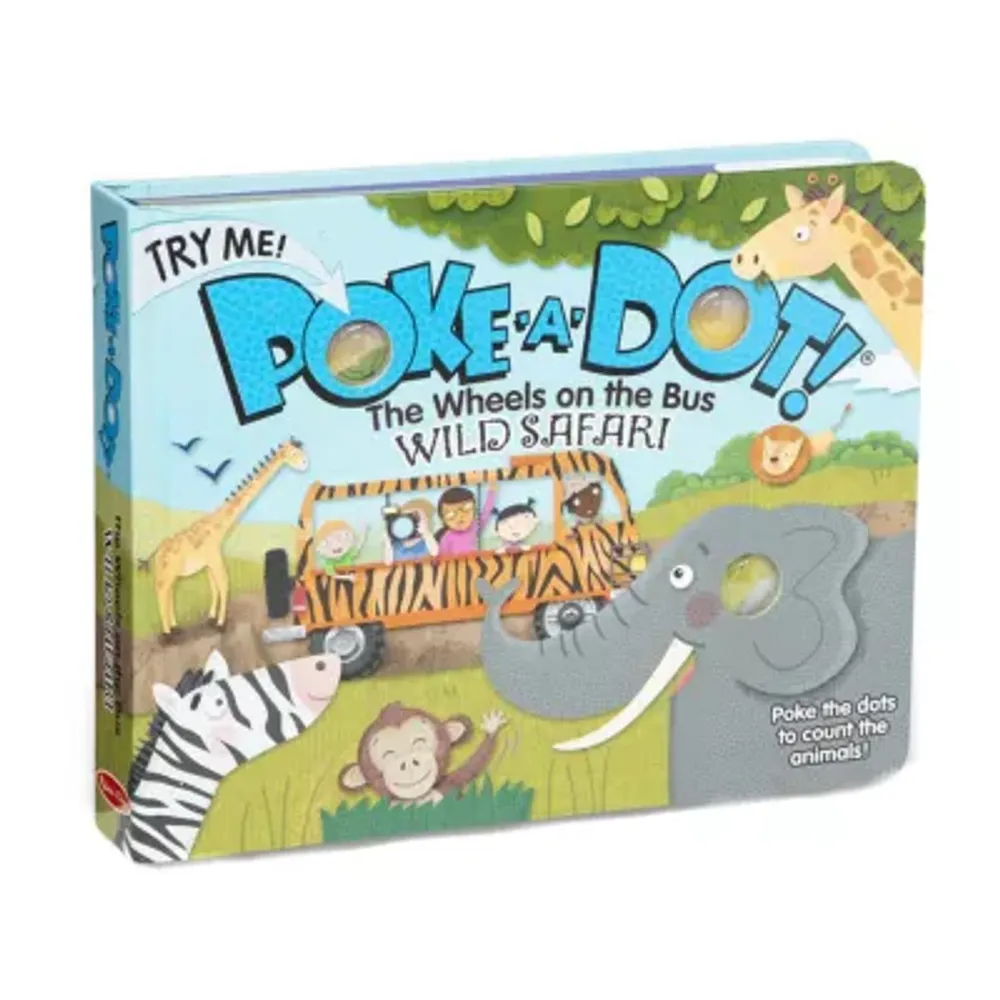 Melissa & Doug Poke A Dot Wheels On The Bus Activity Book