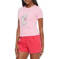 Juicy By Couture Womens Crew Neck Short Sleeve T-Shirt