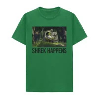 Mens Short Sleeve Shrek Graphic T-Shirt