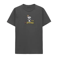 Mens Short Sleeve Snoopy Graphic T-Shirt