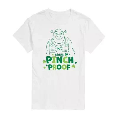 Mens Crew Neck Short Sleeve Shrek St. Patrick's Day T-Shirt