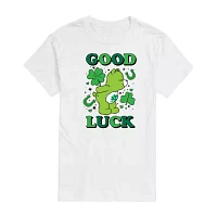 Mens Short Sleeve Care Bears St. Patrick's Day Graphic T-Shirt