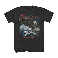Big and Tall Mens Crew Neck Short Sleeve Regular Fit Graphic T-Shirt