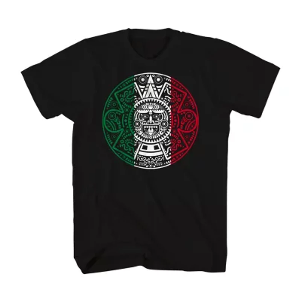 Big and Tall Mens Crew Neck Short Sleeve Regular Fit Graphic T-Shirt