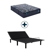 Serta® Quilted Perfect Sleeper X™ Hybrid Knox 13.75" Plush Tight Top - Mattress + Adjustable Base