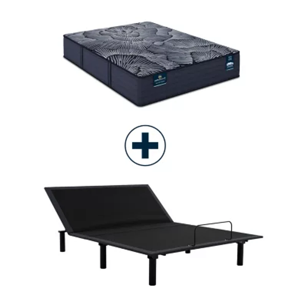 Serta® Quilted Perfect Sleeper X™ Hybrid Excelled 14.25" Plush Tight Top - Mattress + Adjustable Base
