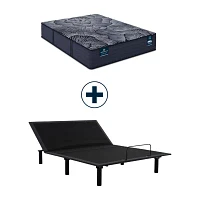 Serta® Quilted Perfect Sleeper X™ Hybrid Excelled 14.25" Plush Tight Top - Mattress + Adjustable Base