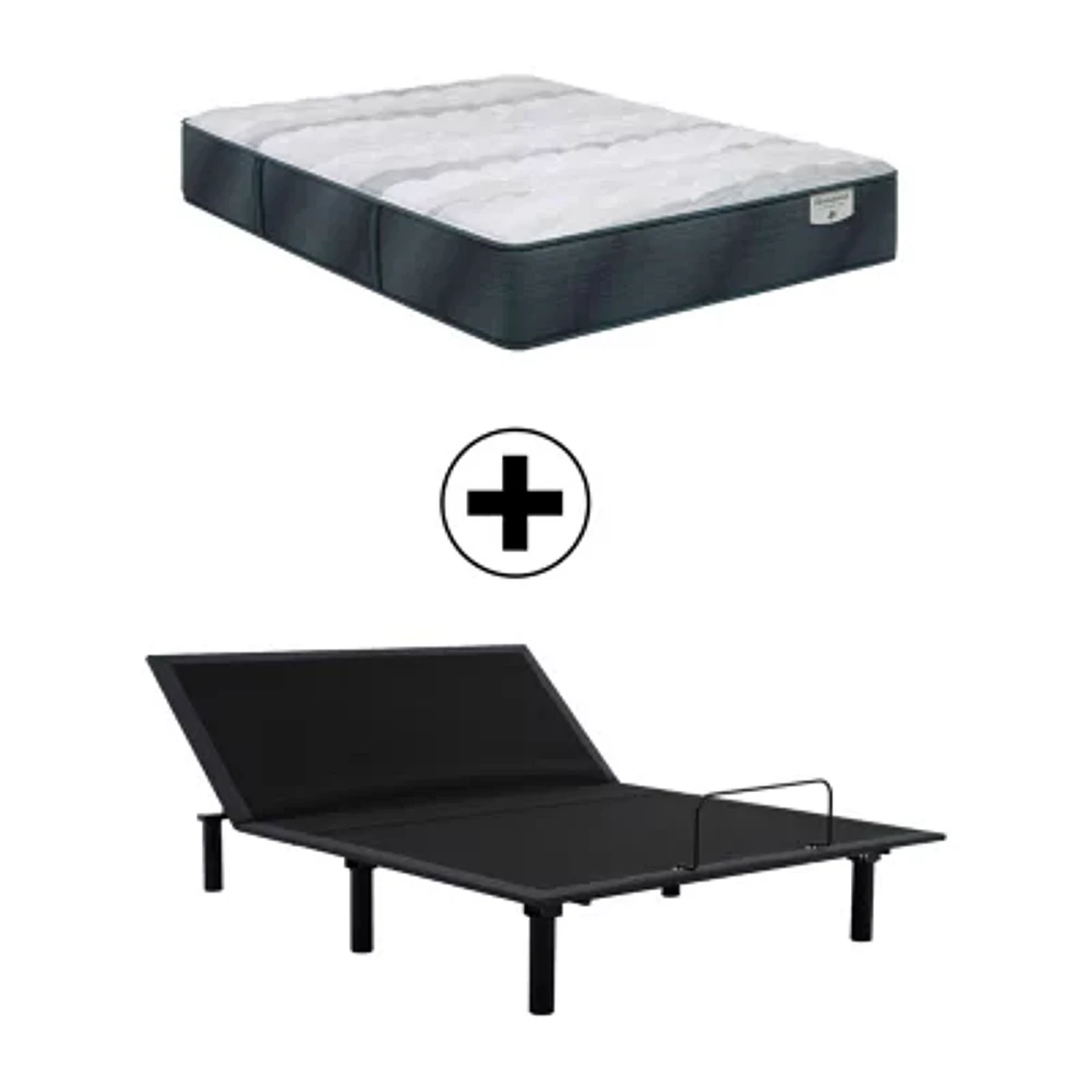 Beautyrest Harmony Lux Anchor Island 12.5" Firm Tight Top - Mattress + Adjustable Base