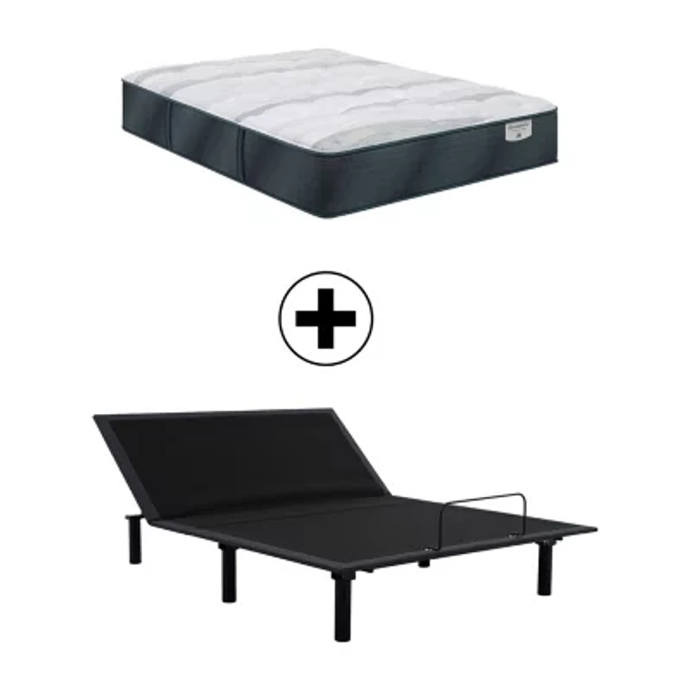 Beautyrest Harmony Lux Anchor Island 13.5" Plush Tight Top - Mattress + Adjustable Base