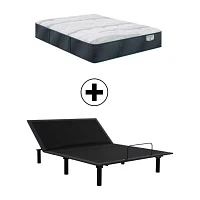 Beautyrest Harmony Lux Anchor Island 13.5" Plush Tight Top - Mattress + Adjustable Base